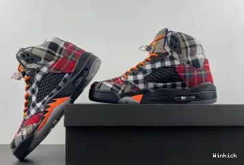 5 RETRO AIR 'PLAID' GS FD4814-008 JORDAN 0705